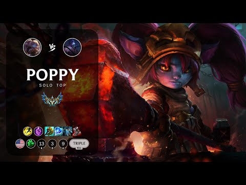 Poppy Top vs Jax - NA Challenger Patch 13.7