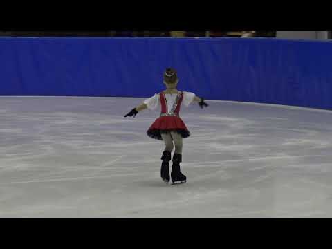 12. Santa Claus Cup 2018: Anna Kostiukova (UKR) - FS Chicks Girls ISU 6 Free Skating