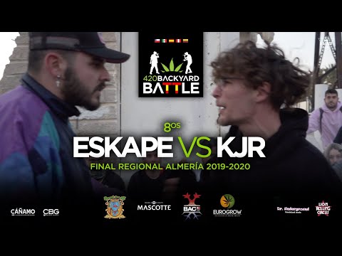 ESKAPE vs KJR. 8os. Final Regional Almería 2020. 420 Backyard Battle