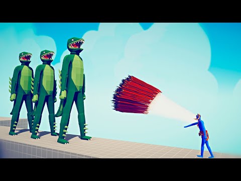 3x INDOMINUS REX vs EVERY GOD - Totally Accurate Battle Simulator | TABS