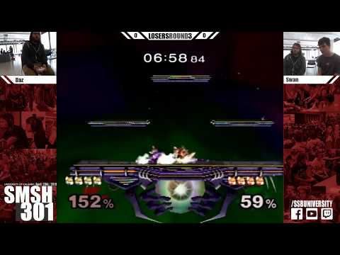 SMSH 301 - Qwuv vs. Krizski - Melee Singles WQ