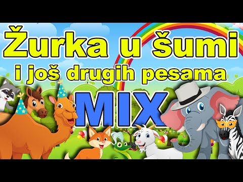 Žurka u šumi MIX | Muzika za decu MIX | Kompilacija pesama za decu | Dečije pesmice MIX | Pesme