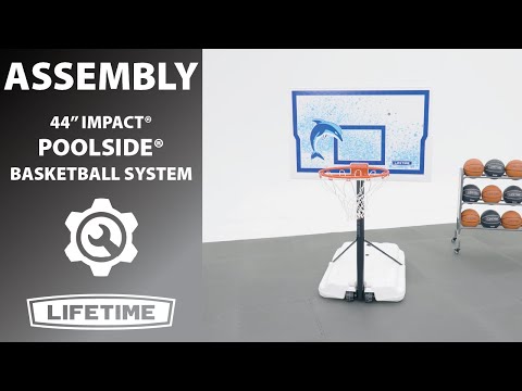 Lifetime, Basketball 44-Inch Impact Poolside Portable