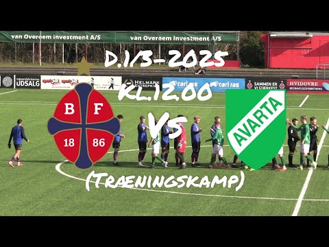 Bk Frem-Bk Avarta(D.1/3-2025. Træningskamp)