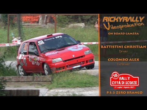 OBC BATTISTINI - COLOMBO // 18° Rally Citta' di Scorze' 2021 // P.S.3 Zero Branco