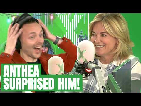 Anthea Turner surprises her BIGGEST admirer! | The Chris Moyles Show | Radio X