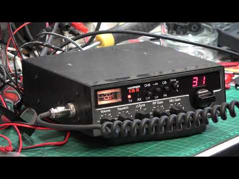 Harrier CBX UK CB27/81 CB radio (mobile) - On The Air test