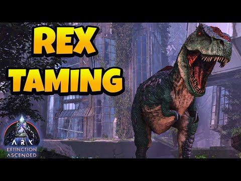 Quick And Easy Rex Taming in ARK Ascended