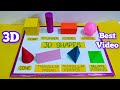 3Dmaths Working Model 3D Shapes Model For School Project Cylinder Cube Cuboid Sphere Cone Prism