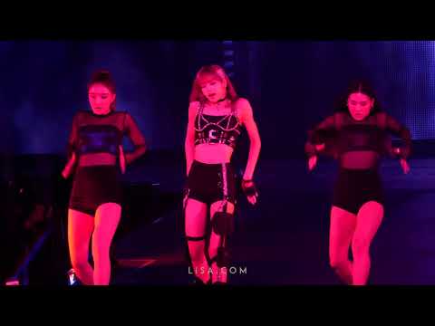 4k 190615 BLACKPINK LISA Solo Stage Take me + Swalla   2019 WORLD TOUR in SYDNEY
