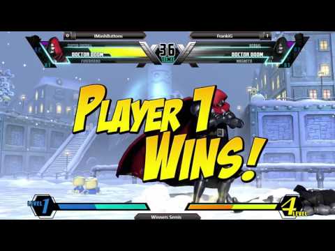 Midwest Mayhem 8! UMvC3 IMashButtons (P1) vs FrankiG (P2) Winners Semis