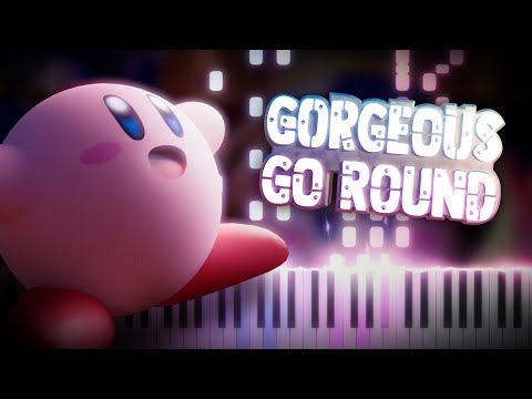 Kirby Planet Robobot - Gorgeous Go Round | Piano Tutorial
