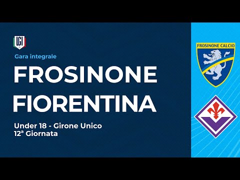 Frosinone-Fiorentina | 12ª giornata Campionato Under 18 | stagione 2025-26