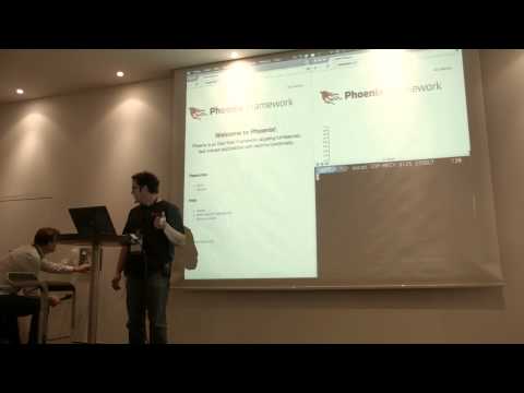 ElixirConf.eu Lightning talks - Jeff Weiss on Phoenix framework
