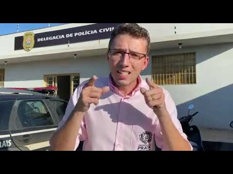 Prefeito da cidade do Prata pede atenção do Governo de Minas Gerais para a Polícia Civil local