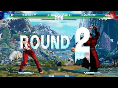CWC 2016 Grand Final - Mister Crimson (Laura) vs BX3tplink| Phenom (Necalli, Dictator)