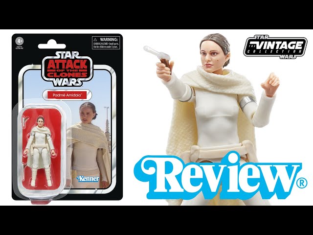 Vídeo relacionado con Star Wars La colección Vintage, Padmé Amidala, Ataque de los Clones, Figura Coleccionable de 9,5 cm