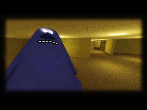 The Groke in the Backrooms