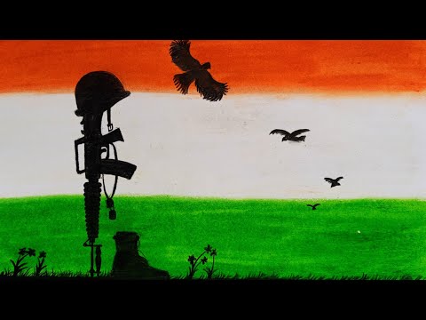 Independence day drawing || 15 August Drawing || how to draw independence day drawing easy