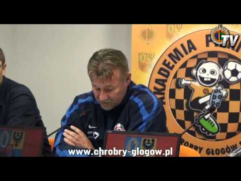 26.10.12: Chrobry Głogów - Bytovia Bytów 2:2 (konferencja prasowa)