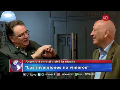 Bonfatti, de campaña en la ciudad