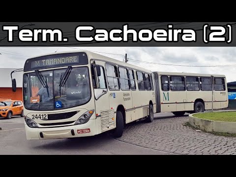 Term. Cachoeira (2) - Ônibus urbano em movimentação em Almirante Tamandaré - Paraná AMEP