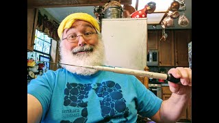 Rainbow Gets a TenCATa Rod - 420 - Allergies - Hippies - Tenkara Fly Fishing - Groovy - 1960s