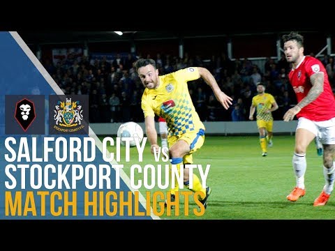 Salford City Vs Stockport County - Match Highlights - 15.08.2017