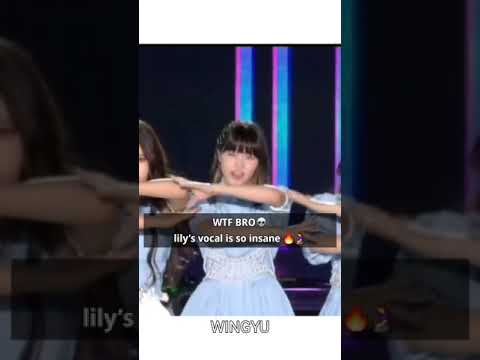 LILY'S LIVE VOCAL SLAY at DREAM CONCERT 2022🔥 #shorts #nmixx #lily #dreamconcert #sullyoon #bae