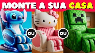 🔁🏡 O QUE VOCÊ PREFERE? CONSTRUA SUA CASA DOS SONHOS 🤩✨💭