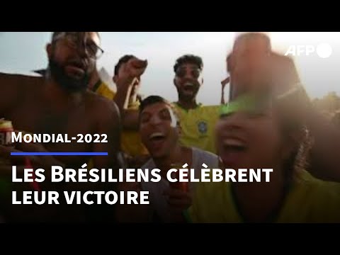 Coupe du Monde 2022: les Brésiliens célèbrent une victoire 2-0 contre la Serbie | AFP