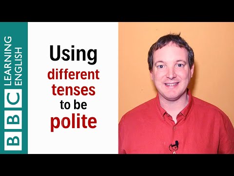 丁寧にするために異なる時制を使う - English In A Minute (Using different tenses to be polite - English In A Minute)
