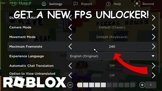 How To Get OFFICIAL FPS Unlocker on Roblox!