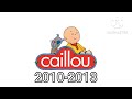 Caillou Historical Logos