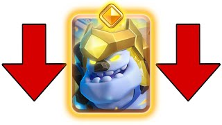 They Nerfed Hero Ice Golem but didn't tell us - Deck Guide by Boss