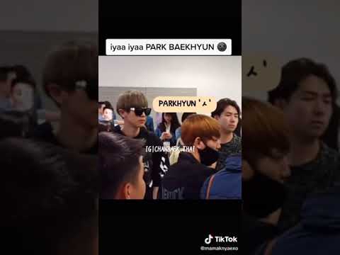 the chanbaek is real so cute