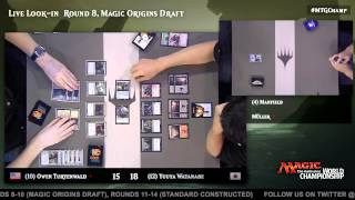 2015 Magic World Championship Round 8 (Draft): Seth Manfield vs. Martin Muller