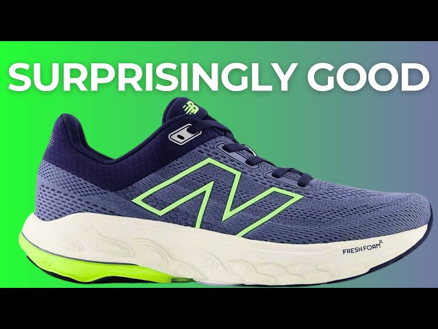 Vídeo relacionado con New Balance Fresh Foam X 860 V14 - Tenis de correr para hombre, Blanco/negro/sal marina, 12 Narrow