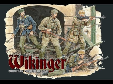 COH2: Wikinger mod #100 PvP New Fallschirmjäger on the field