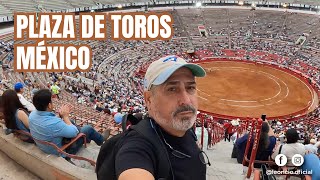 Plaza de Toros México por dentro 🇲🇽🐂