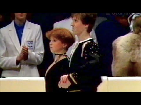 Bestemianova & Bukin ☭🥈 1983 World free dance | Viens ce Soir, etc