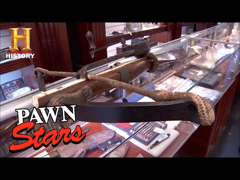 BRUTAL DEAL for a DEADLY Medieval Crossbow (Season 7) | Pawn Stars