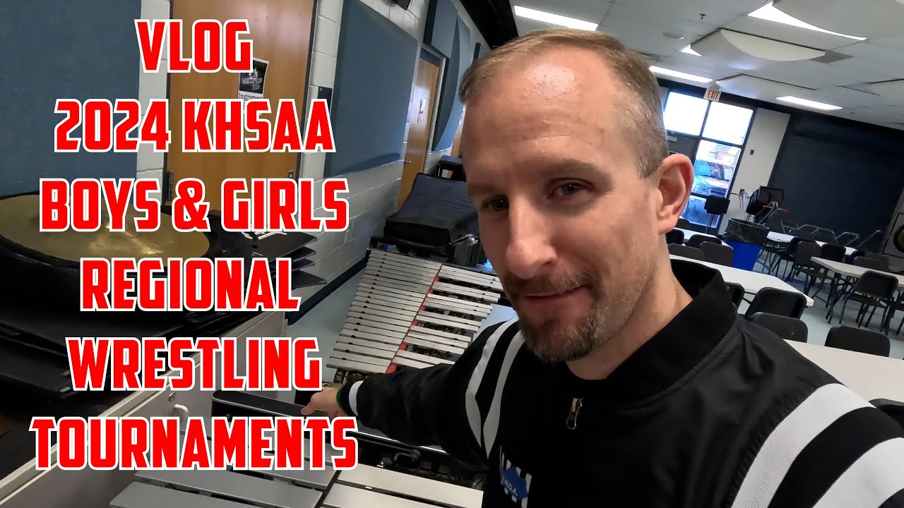 VLOG - My trips to the 2024 KHSAA Boys &amp; Girls Regional Wrestling Tournaments