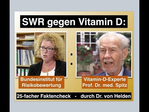 SWR gegen Vitamin D: 25-facher Faktencheck durch Dr. von Helden