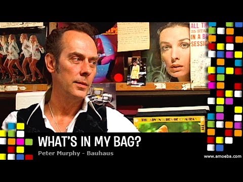 Peter Murphy (Bauhaus) - What's In My Bag?