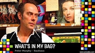Peter Murphy (Bauhaus) - What&#39;s In My Bag?