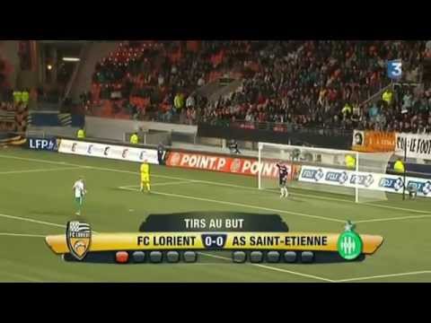 Coupe de la ligue - Asse Lorient Tirs aux but
