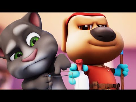 TalkingTom 💚 Squeaky Clean Fun 💚 Super Toons TV - Best Cartoons