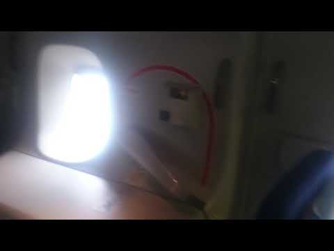 Boing 747-400 Lufthansa, last row economy