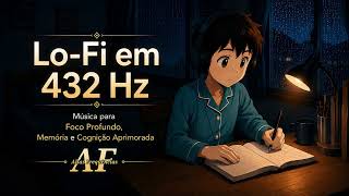 Lo-Fi em 432 Hz: Música para Foco Profundo, Memória e Cognição Aprimorada | Canal: Altas Frequências